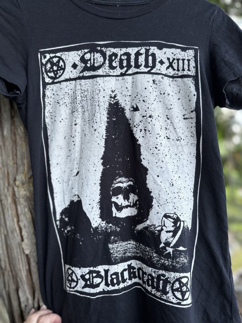 Blackcraft Cult T-Shirt size S Death Tarot Card Goth Emo